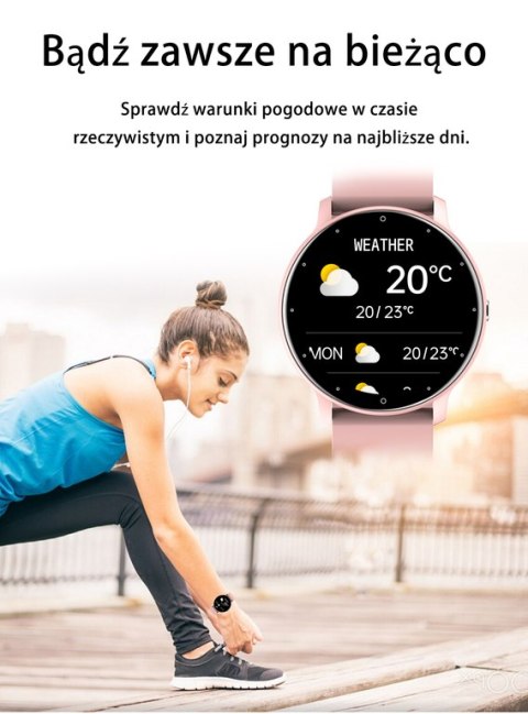 SMARTWATCH UNISEX GRAVITY GT1-10 - PULSOMETR, WŁASNE TARCZE (sg015j)