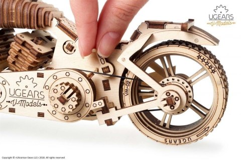 MOTOCYKL VM-02 MODEL MECHANICZNY DO SKŁADANIA