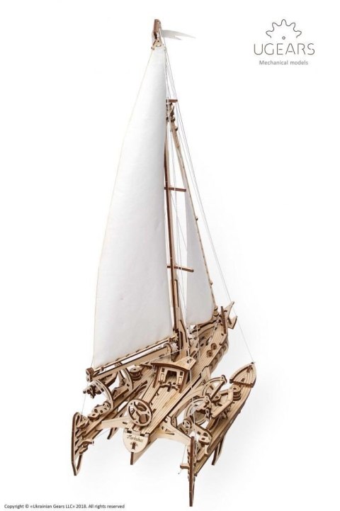 TRIMARAN MERIHOBUS MODEL MECHANICZNY DO SKŁADANIA
