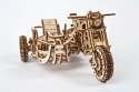 SCRAMBLER UGR-10 Z BOCZNYM WÓZKIEM MODEL MECHANICZNY DO SKŁADANIA