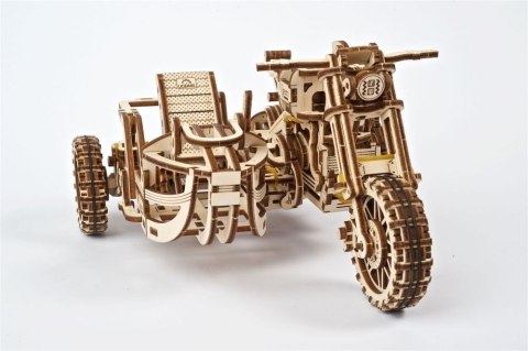 SCRAMBLER UGR-10 Z BOCZNYM WÓZKIEM MODEL MECHANICZNY DO SKŁADANIA