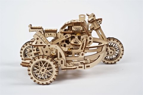 SCRAMBLER UGR-10 Z BOCZNYM WÓZKIEM MODEL MECHANICZNY DO SKŁADANIA