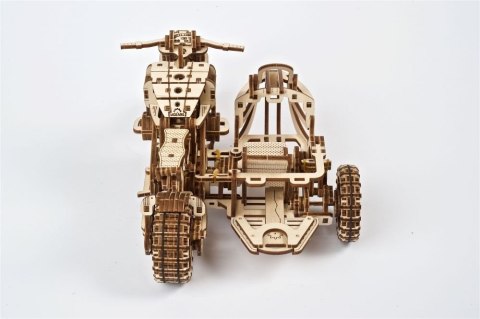 SCRAMBLER UGR-10 Z BOCZNYM WÓZKIEM MODEL MECHANICZNY DO SKŁADANIA