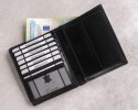 Portfel skórzany PC-108-BAR-2533 Black