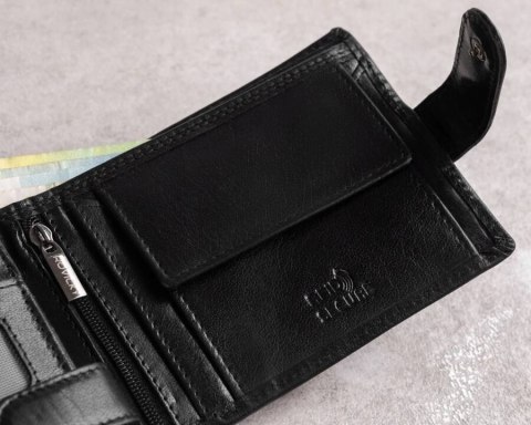 Portfel skórzany RFID ROVICKY PC-103L-BAR