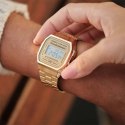 ZEGAREK MĘSKI CASIO A168WG-9W (zd088b) - KLASYKA