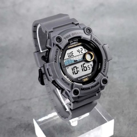 ZEGAREK MĘSKI CASIO Digital Moonphase WS-1300H-8A + BOX