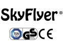 Trampolina ogrodowa SKYFLYER RING 2w1 180cm drabinka 6FT
