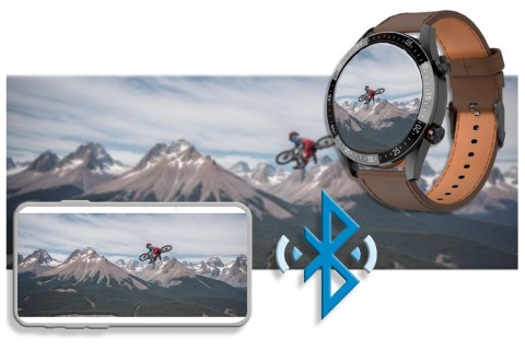 SMARTWATCH MĘSKI Gravity GT4-6 - WYKONYWANIE POŁĄCZEŃ, KROKOMIERZ (sg023f)
