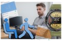 SMARTWATCH MĘSKI Gravity GT7-3 PRO - WYKONYWANIE POŁĄCZEŃ, PULSOKSYMETR (sg018c)