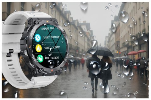 SMARTWATCH MĘSKI Gravity GT7-6 PRO - WYKONYWANIE POŁĄCZEŃ, PULSOKSYMETR (sg018f)