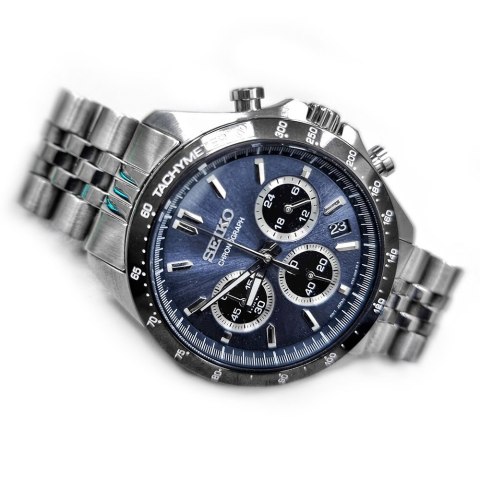 ZEGAREK MĘSKI SEIKO CHRONOGRAPH SELECTION SBTR027 + BOX
