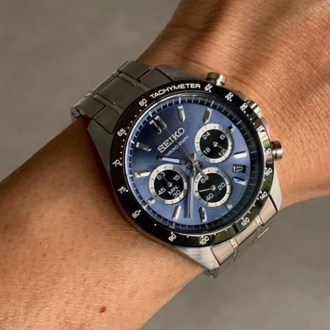 ZEGAREK MĘSKI SEIKO CHRONOGRAPH SELECTION SBTR027 + BOX