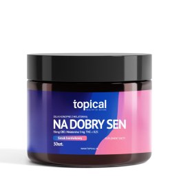 Żelki CBD 450 mg z melatoniną - Na Dobry Sen - Topical