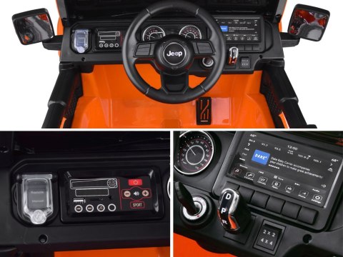 Autko na akumulator Jeep Wrangler Rubicon PA0223 PO