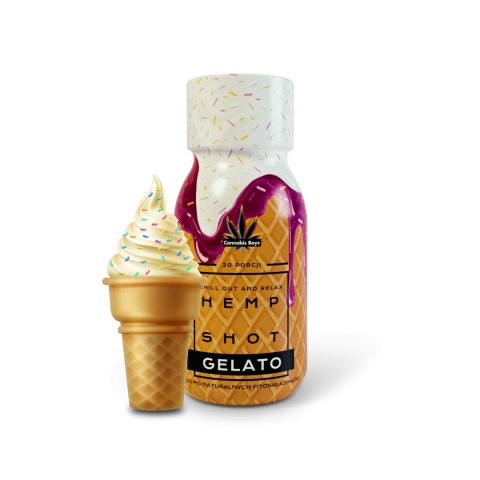 Shot konopny Gelato - 420 mg - 100 ml - CannabisBoys