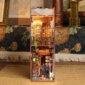 Tonecheer Składany Drewniany Model 3D LED - Book Nook Baker Street