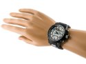 ZEGAREK MĘSKI PERFECT A879 - DUAL TIME (zp224d)