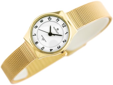 ZEGAREK DAMSKI PERFECT F101-2 (zp873b) gold