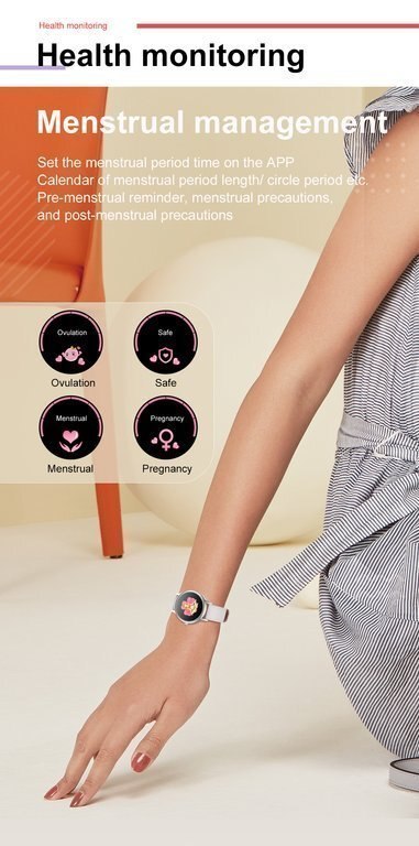 SMARTWATCH DAMSKI PACIFIC 18-3 - BRANSOLETA + PASEK: Czarna / Czarny (sy015c)
