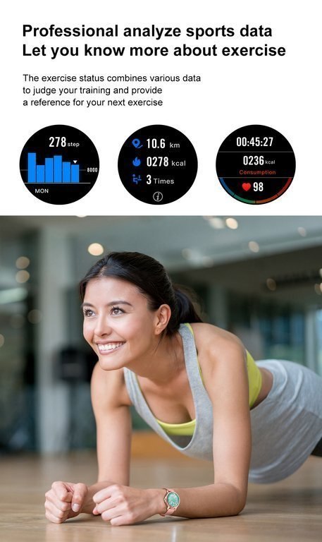 SMARTWATCH DAMSKI PACIFIC 18-3 - BRANSOLETA + PASEK: Czarna / Czarny (sy015c)