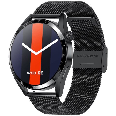 SMARTWATCH MĘSKI PACIFIC 42-05 - ROZMOWY BLUETOOTH, ASYSTENT GŁOSOWY (sy035e)