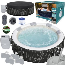 Bestway hydromasaż Lay-Z-Spa HOLLYWOOD 4-6os 196 cm LED 60059
