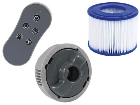 Bestway hydromasaż Lay-Z-Spa HOLLYWOOD 4-6os 196 cm LED 60059