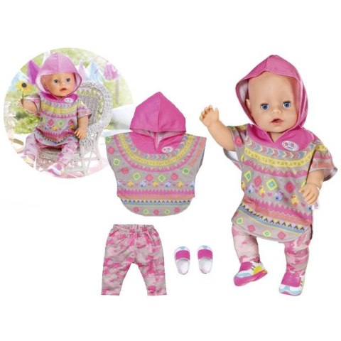 Baby Born Ubranko Ponczo i Spodenki dla Lalki 43 cm