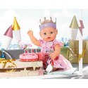 Baby Born Ubranko Zestaw Urodzinowy Suknia Korona Tort Dla Lalki 43 cm