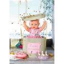 Baby Born Ubranko Zestaw Urodzinowy Suknia Korona Tort Dla Lalki 43 cm