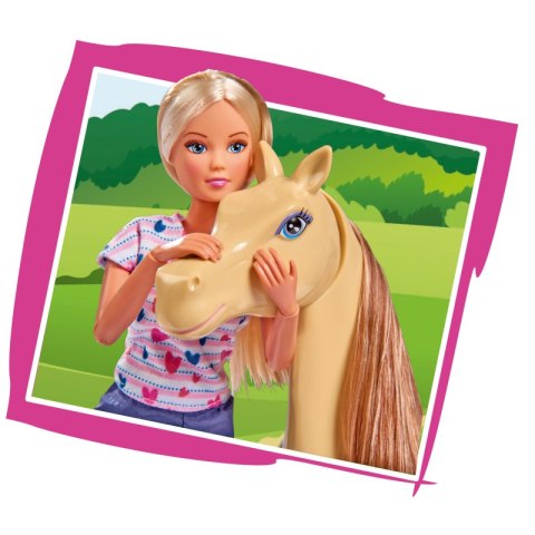 SIMBA Lalka Steffi Love z Koniem z Akcesoriami