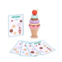 TOOKY TOY Lody Drewniane Układanka Cukiernik dla Dzieci 12 el.