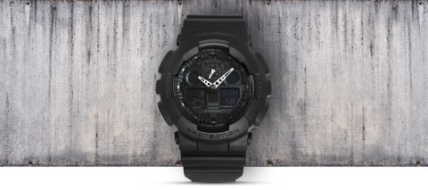 Zegarek Męski CASIO G-SHOCK GA-100-1A1ER 20 Bar Do nurkowania