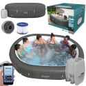Bestway Lay-Z-Spa Mauritius Basen z Hydromasażem 5-7os 60067