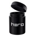 Szklany pojemnik bezzapachowy z higrometrem HERO - 250 ml