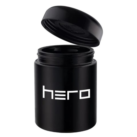 Szklany pojemnik bezzapachowy z higrometrem HERO - 250 ml
