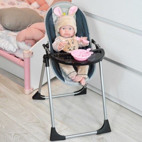WOOPIE ROYAL Zestaw Opiekunka dla Lalki 5w1 + Zestaw do Karmienia