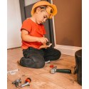 WOOPIE Zestaw Narzędzi dla Dzieci Zestaw Majsterkowicza Kask Gogle 9 el.