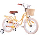 RoyalBaby Rower dziecięcy 16" Little Swan Retro Vintage koła boczne RB16-18