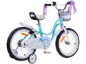 RoyalBaby Rower dziecięcy 16" Little Swan Koszyk + kółka boczne RB16-18