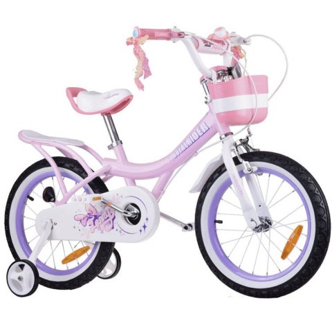 RoyalBaby Rower dziecięcy 16" JENNY Koszyk + kółka boczne RB16G-4