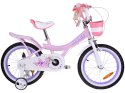 RoyalBaby Rower dziecięcy 16" JENNY Koszyk + kółka boczne RB16G-4