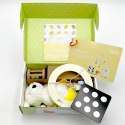CLASSIC WORLD Prezent dla Niemowlaka Box Baby Shower Gryzak Przytulanka