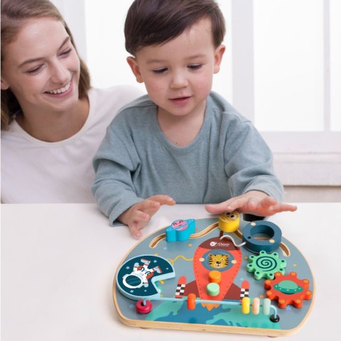CLASSIC WORLD Tablica Manipulacyjna Wielofunkcyjna 6w1 Rakieta