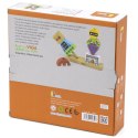 VIGA Drewniana Układanka Montessori Roboty Piramidka Klocki Edukacyjne 8el