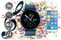 SMARTWATCH DAMSKI Rubicon RNCF01 - WŁASNE TARCZE, PULSOMETR (sr047c)