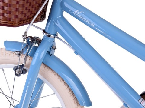 RoyalBaby Rower dziecięcy 16" MACARON Retro Vintage + boczne koła 16B-6,3
