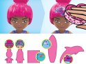Klocki 121-elementów MEGA Barbie Color Reveal Przygoda z delfinami ZA5425