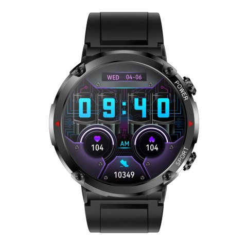 SMARTWATCH MĘSKI GRAVITY GT21-6 - BLUETOOTH CALL, DODATKOWY PASEK (sg025f)